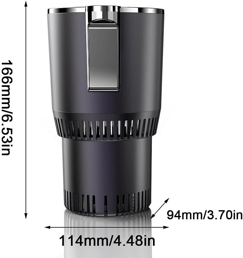 2-in-1 Smart Car Cup Mug Holder, Auto Car Cooling and Heating Cup Holder