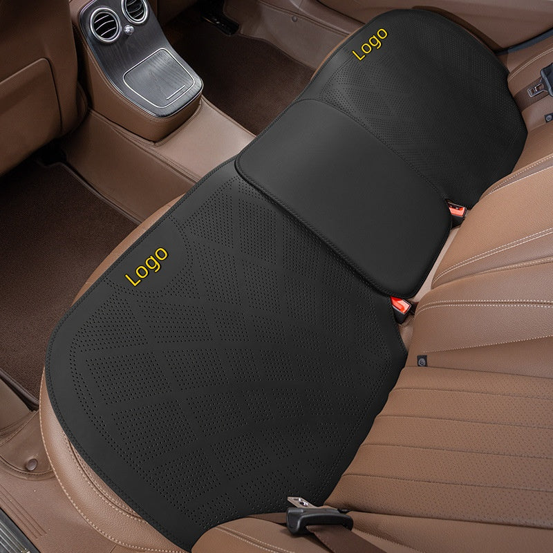 2025 new ultra-thin car seat cushions for all seasons Nappa leather ventilation and breathable seat cushions high-end seat cushions