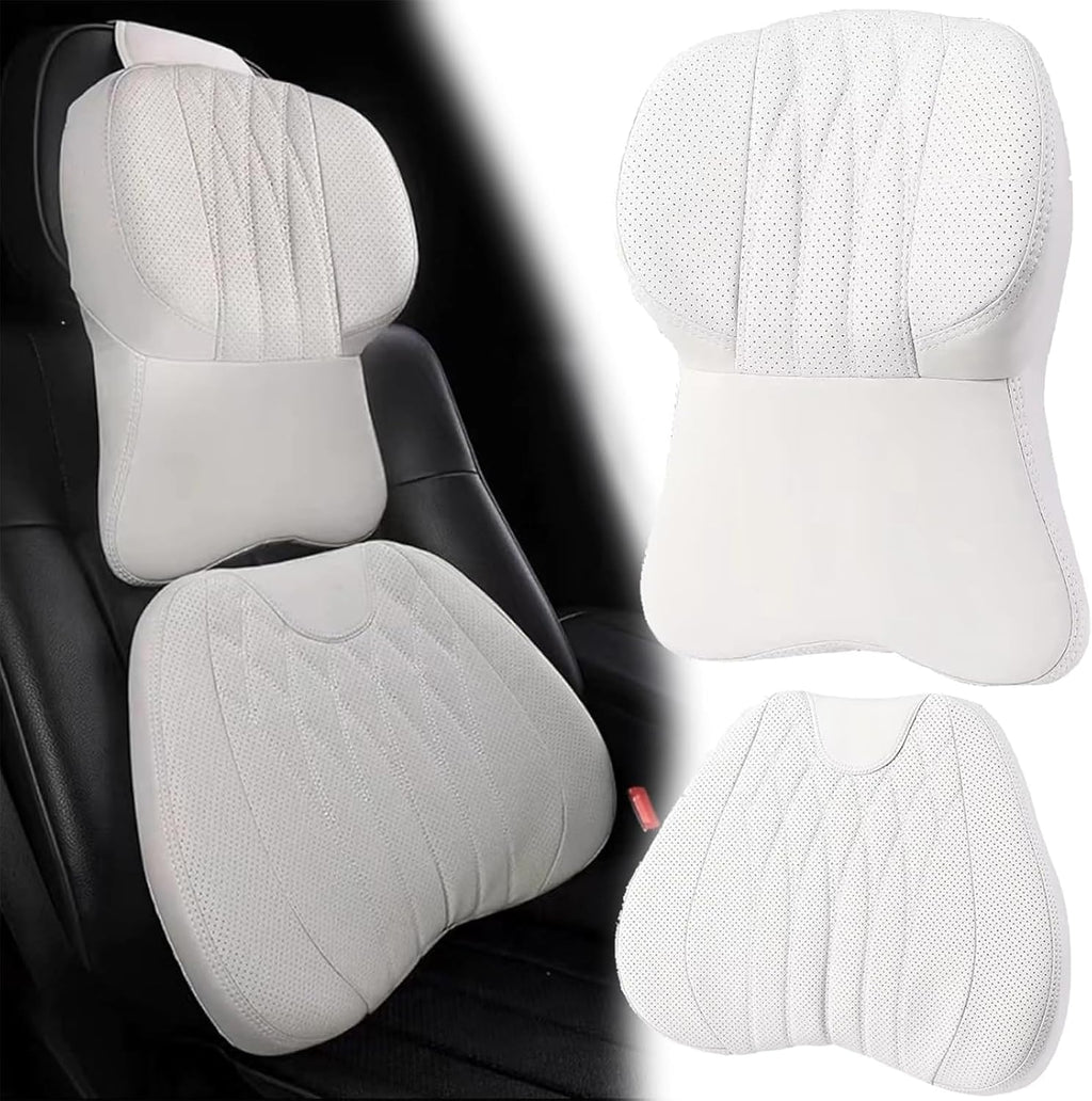 Car headrest neck pillow car cushion cushion four seasons universal pillow seat back waist support