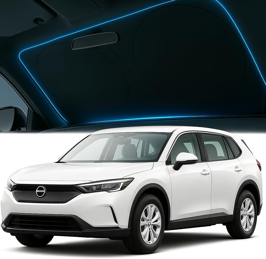 Car windshield heat insulation visor