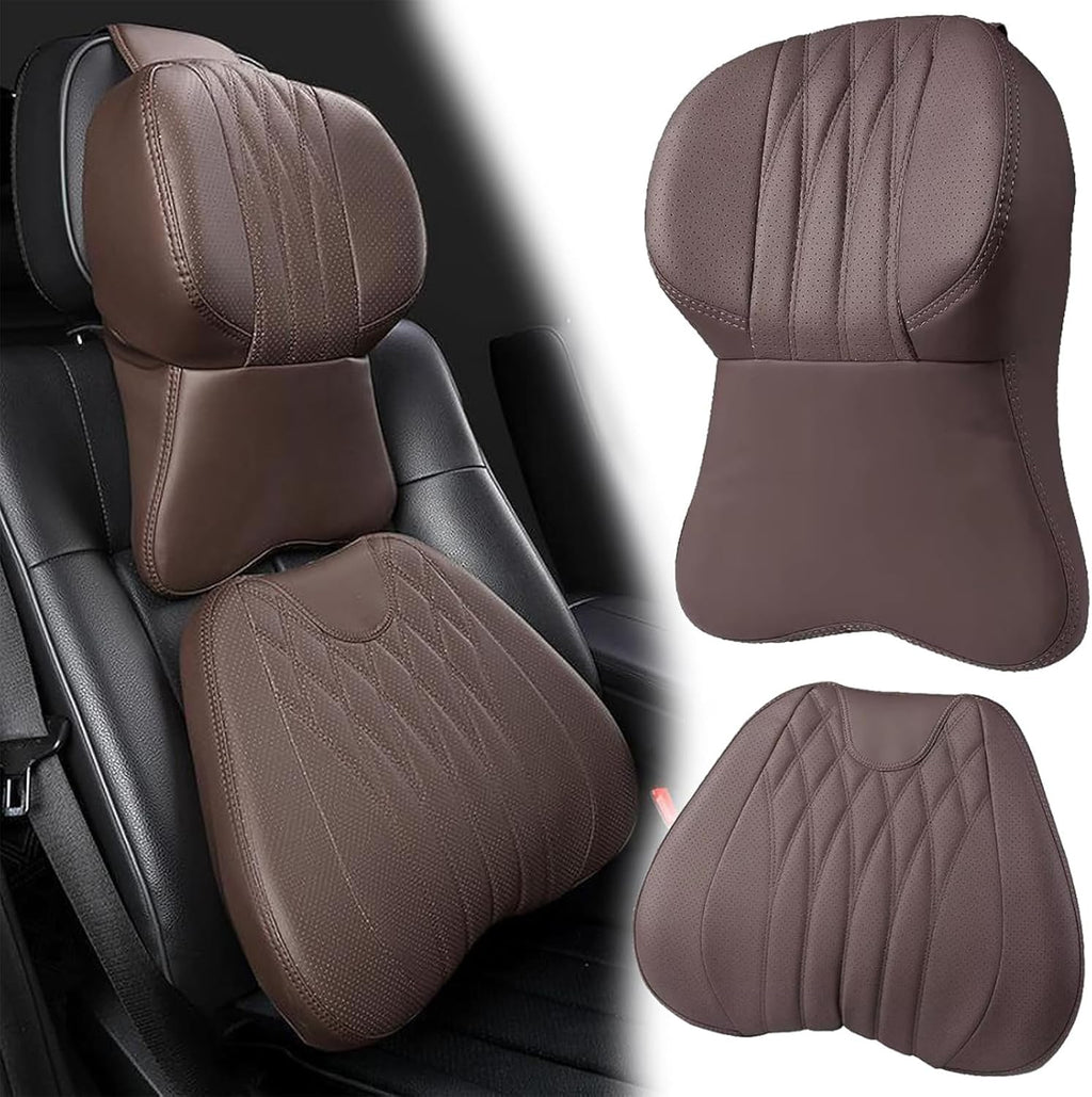 Car headrest neck pillow car cushion cushion four seasons universal pillow seat back waist support