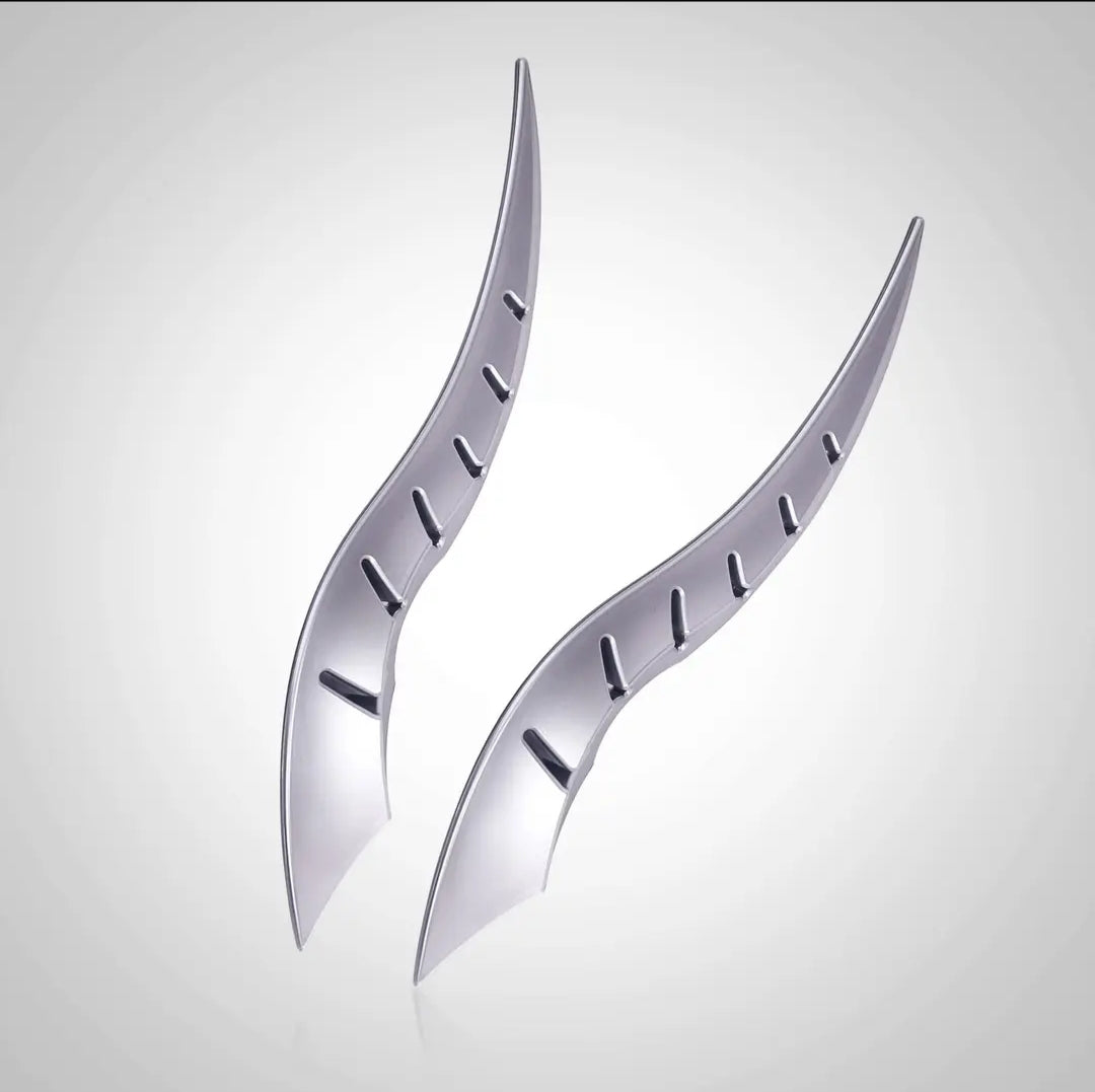 New dragon horn car exterior decoration,Arc light speed flow fin