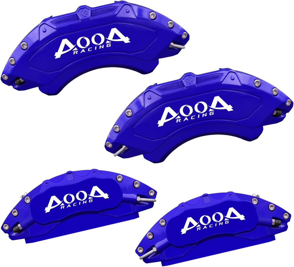 Car aluminum alloy special car special buckle screw fixed caliper cover (4PCS luxury upgrade version)