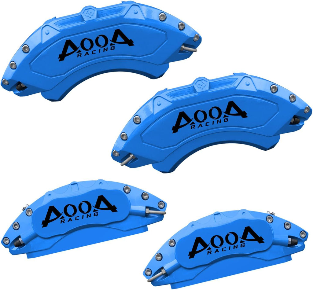 Car aluminum alloy special car special buckle screw fixed caliper cover (4PCS luxury upgrade version)