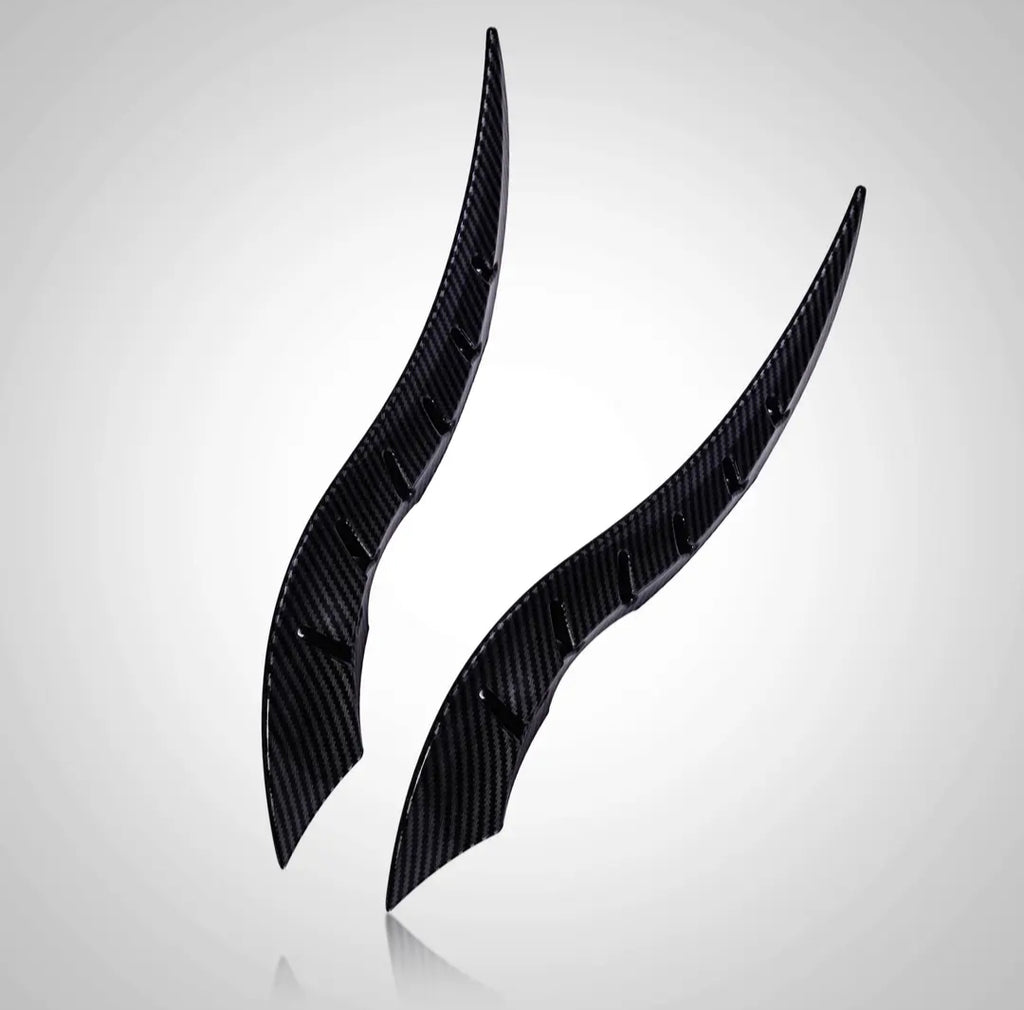 New dragon horn car exterior decoration,Arc light speed flow fin