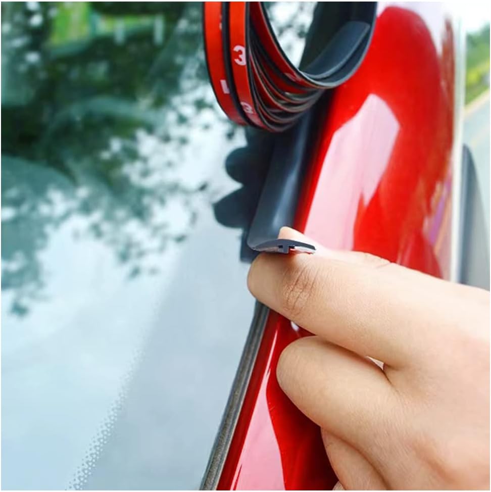 Cuttable  Seal Rubber Trim,Dust Proof&Weather Stripping for Windshield