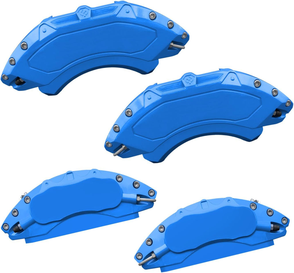 Car aluminum alloy special car special buckle screw fixed caliper cover (4PCS luxury upgrade version)