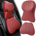 Car headrest neck pillow car cushion cushion four seasons universal pillow seat back waist support