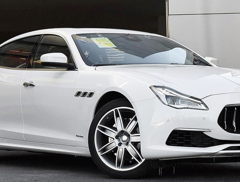 Car deflector sticker fender carbon pattern sticker