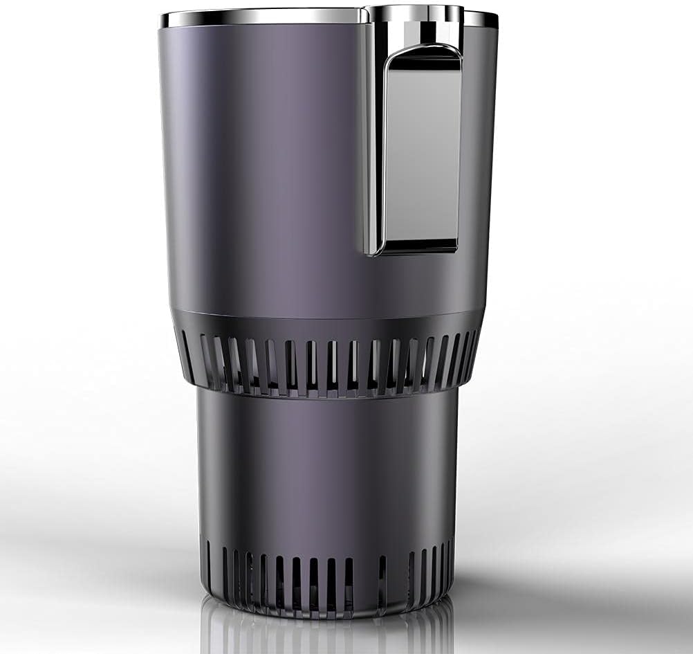 2-in-1 Smart Car Cup Mug Holder, Auto Car Cooling and Heating Cup Holder