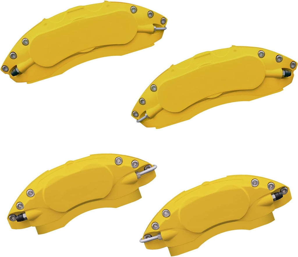 Automobile aluminum alloy caliper cover special car special buckle screw fixed caliper cover (4PCS)