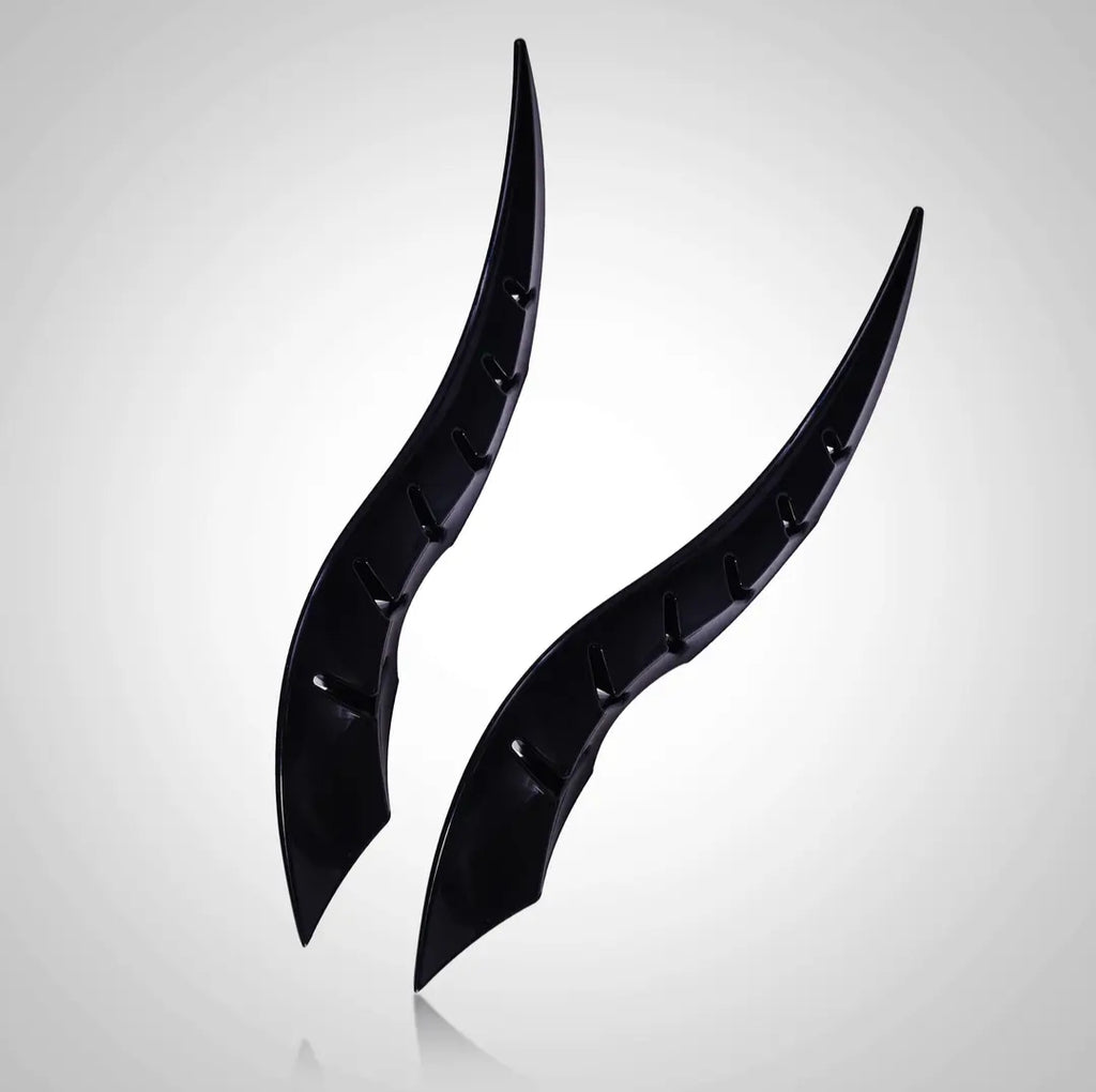New dragon horn car exterior decoration,Arc light speed flow fin