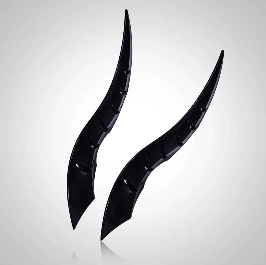 New dragon horn car exterior decoration,Arc light speed flow fin